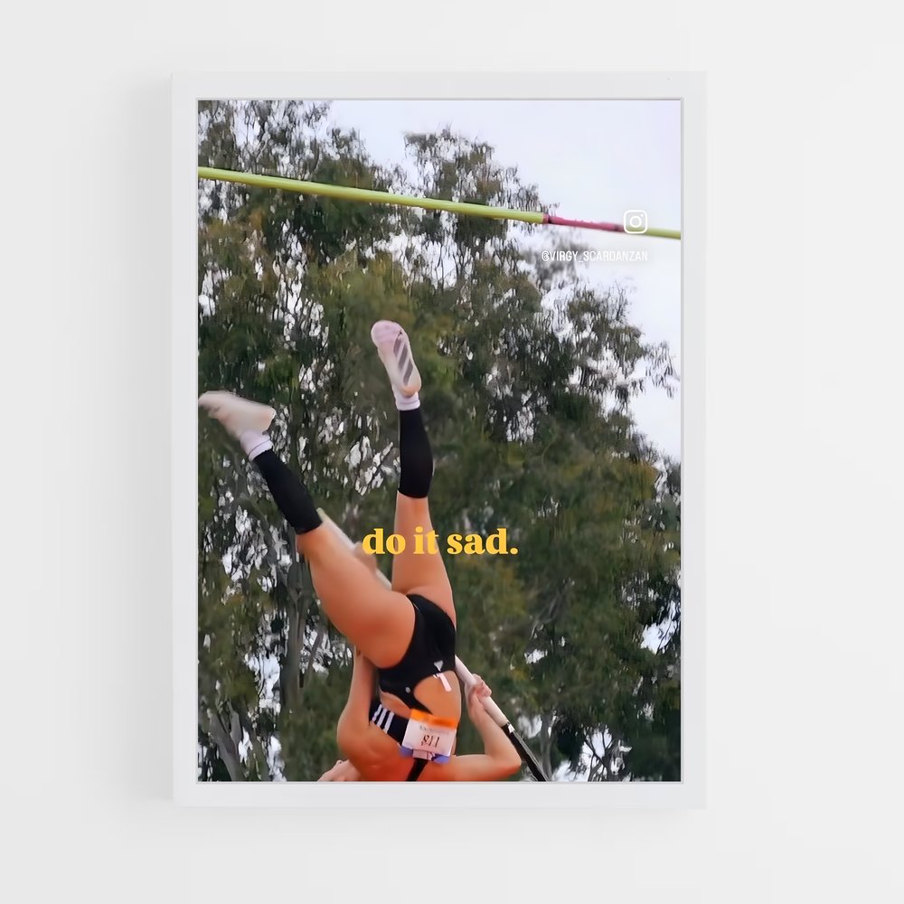 Poster L'Envolée Épique – affiche Athlétisme (vue 3)